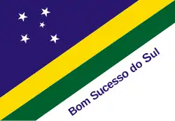 Flag of Bom Sucesso do Sul