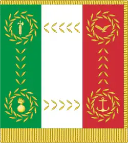 Flag of the National Republican Army (1 December 1943 to 7 May 1945)[205]