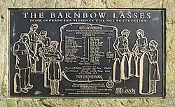 Plaque in Manston Park