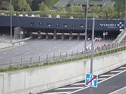 Tunnel entrance from the northern end