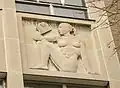 Elizabeth Wyn Wood's Bas Relief at Ryerson University in Toronto, Ontario.