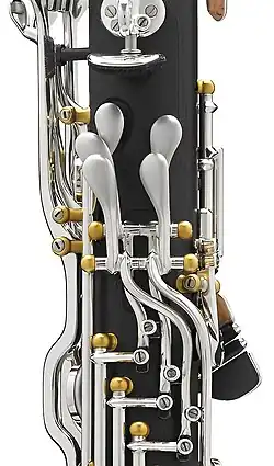 German system 5 keys (Gerold clarinets)