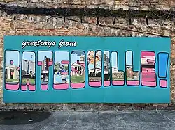 Welcome mural, February 2025