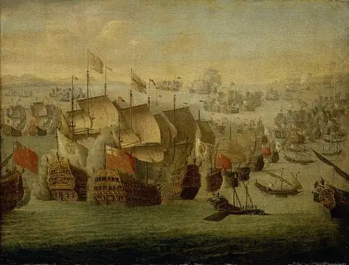 battle scene painted by Sailmaker