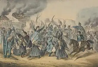 Battle of Węgrów 1863
