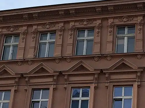 Details of 2nd and 3rd floor decoration