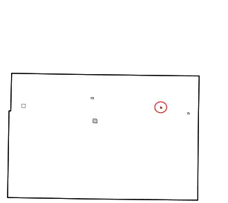 Location in Beaver County and state of Oklahoma.