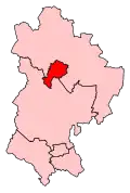 A small constituency, located north of the centre of the county.
