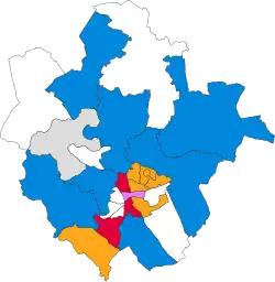 2007 results map