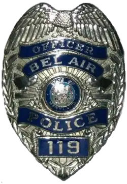 Shield of the Bel Air Police Department
