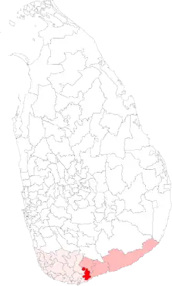 Location of Beliatta