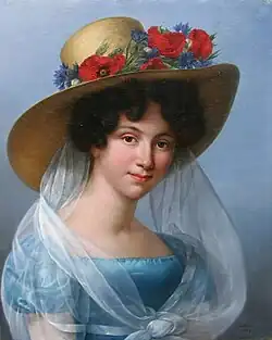 Mathilde Joséphine Hélène Perier, Baronne de Chabaud-Latour by Benjamin de Rolland, 1827
