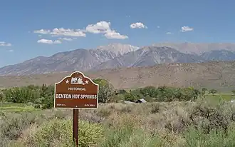 Benton Hot Springs and the White Mountains