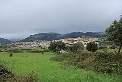 Panorama of Berchidda