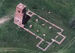 Csonkatorony from above (Herpály)