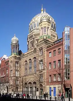 The New Synagogue in Berlin, Germany