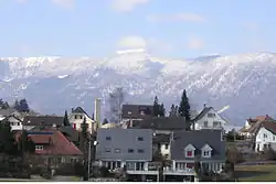 Homes in the Stapfacker section of Biberist