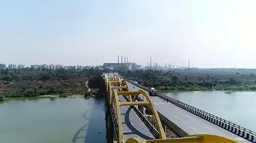Part of Biju Expressway from Rourkela to Sambalpur
