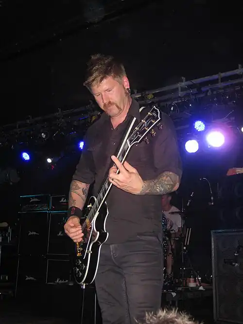 Bill Kelliher (Mastodon) live @ Colos-Saal Aschaffenburg, Germany 2011 (1).jpg