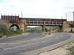 San Pedro Valley Railroad Overpass'