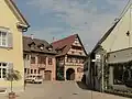 Bischoffingen, view to a street