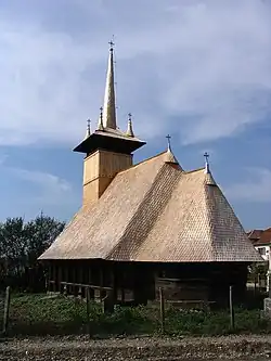 Wooden church in Derșida