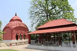 Bishalakhi temple in Parul