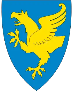 Coat of arms of Bjarkøy Municipality (1986-2012)