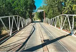 Maggie Mine Bridge over Black Canyon Creek.