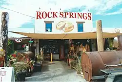 The Rock Springs Hotel (now the "Rock Springs Cafe) – 1918.