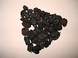 Black raisins