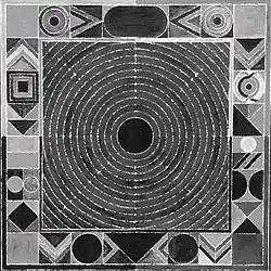 Painting by S. H. Raza