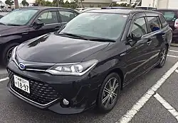 Corolla Fielder Hybrid W×B (Japan; first facelift)