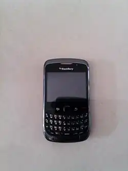 Blackberry 8520, front side
