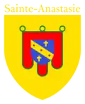 Coat of arms of Sainte-Anastasie