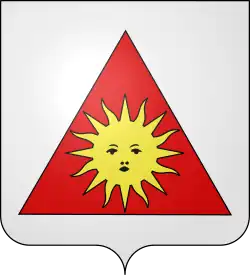 Coat of arms of the Martinot family, famous clockmaker family of Paris.[9]