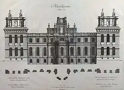 East front, Blenheim Palace