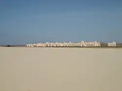 Tuareg Resort in the village of Curral Velho across Praia de Carquejinha