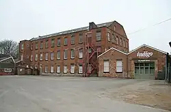 Darley Abbey Mills (north complex) North Mill and engine house and boiler house