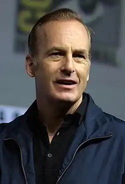 Bob Odenkirk speaking at the 2018 San Diego Comic Con International, for "Better Call Saul", at the San Diego Convention Center in San Diego, California.