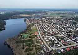 Aerial view of Bobowicko