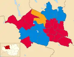 2010 results map