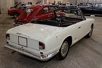 Convertible rear view