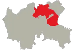 Location of Bonnert in Arlon