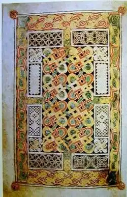 Early insular example from the Book of Durrow