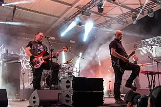 Borknagar performing in 2024
