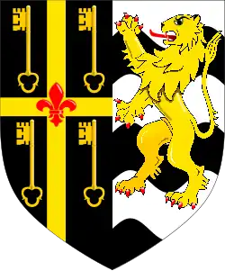 The arms of English Calais recorded in the College of Arms