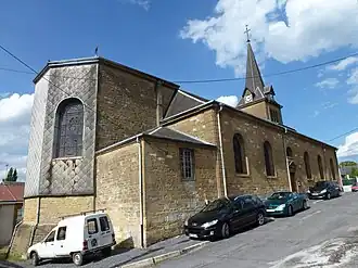 The church in Boulzicourt