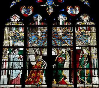 Chapel of Jacques Coeur, The Announciation (1448–1450)