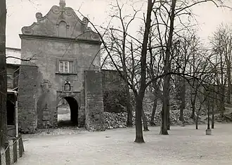 Gate, before 1939